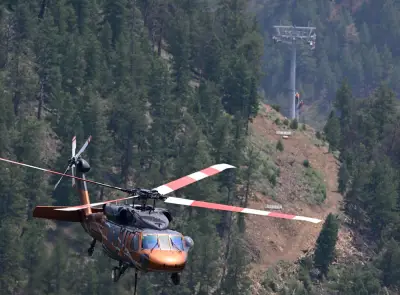 PHOTOS: Mighty Argo Cable Car gondola towers installed above Idaho Springs