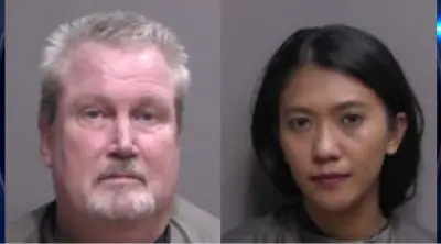 Florida couple arrested after leaving Infant alone in running car while drinking at bar, authorities say