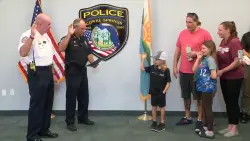 City of Coral Springs makes 6-year-old getting life-saving surgery ‘police officer for a day’