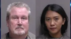 Florida couple arrested after leaving Infant alone in running car while drinking at bar, authorities say