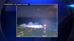 US Coast Guard rescues 3 from capsized boat near Miami Beach